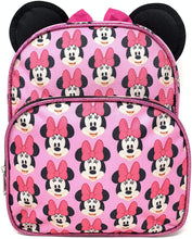 Disney 3D Minnie Mouse 10" All Over Mini Backpack