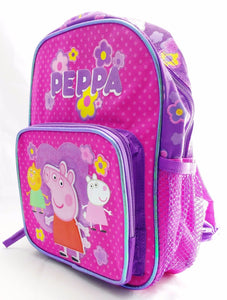 amazon mini backpack girls Peppa Pig with Friends Pink 10" Mini Backpack for Girls – Backpack LA